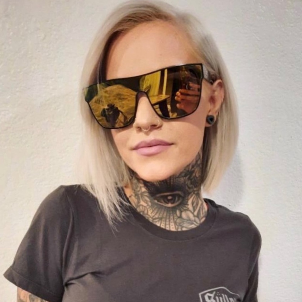 Mirror Single Lens Sunglasses 🕶 MONO FLY 🔥… - Picture 13 of 16